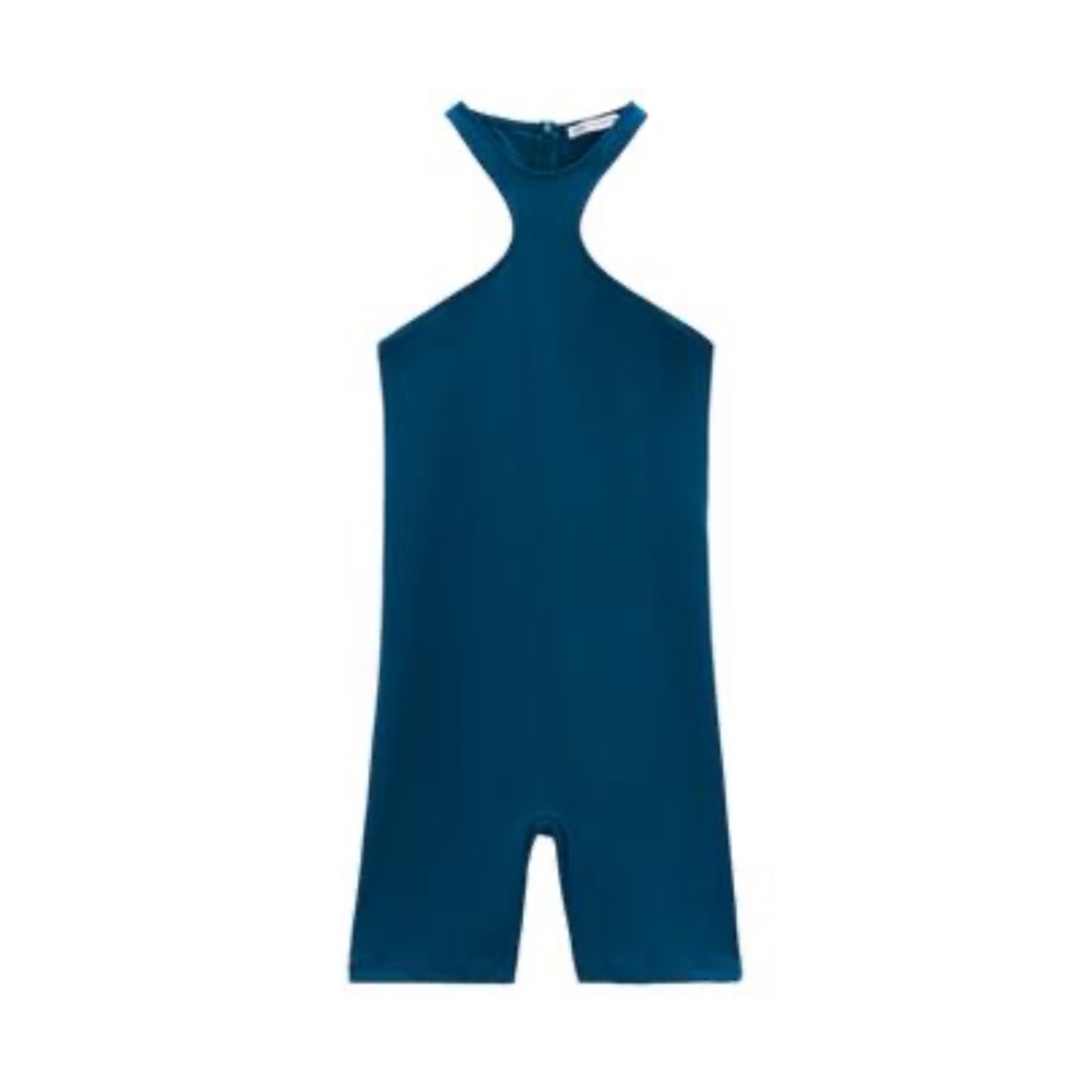 Zara fitted short jumpsuit